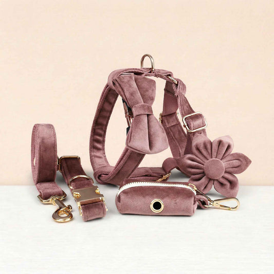 Dusty Pink Velvet Set