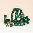 Load image into Gallery viewer, Green Feather Velvet Set

