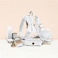 Load image into Gallery viewer, White Wedding Velvet Set
