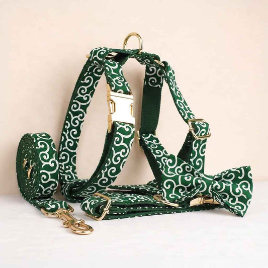 Emerald Swirl Print Set