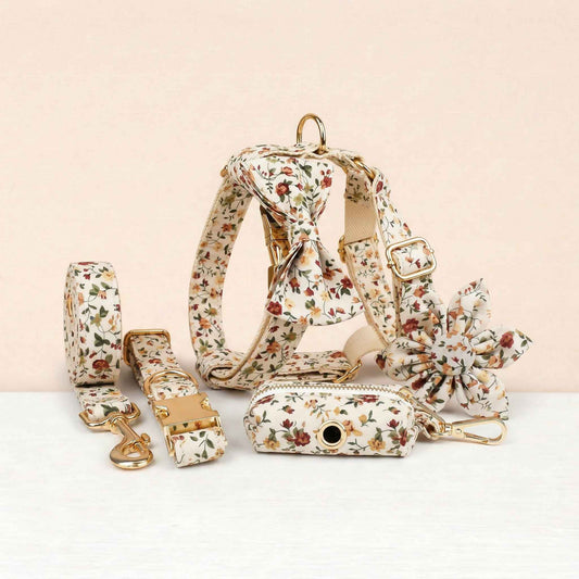 Soft Ivory Blossom Floral Set