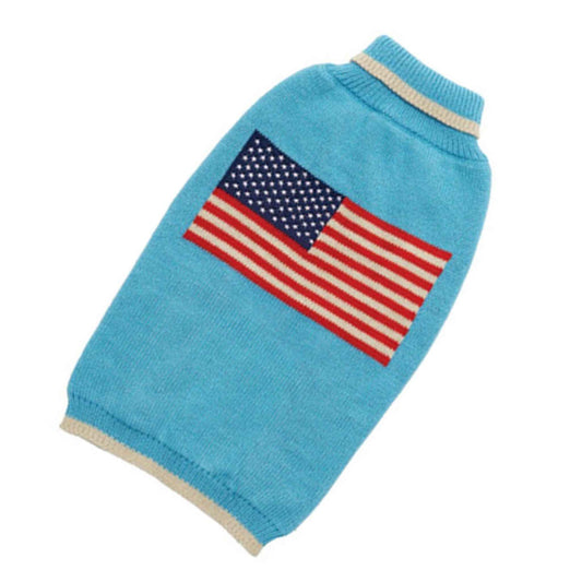Up Country Flag Day Sweater Pet Accessory