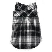 Flannel Button Down Black 2