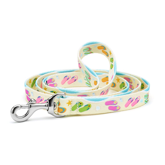 Flip Flops Printed Dog Lead