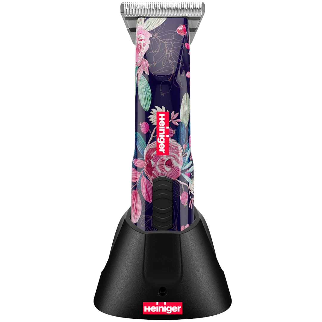 Pet Limited Edition Flower Opal Cordless Clipper with 30W, and One Battery by Heiniger