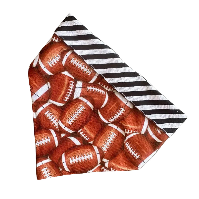 Football Bandana Dog Collar