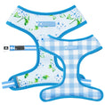 Load image into Gallery viewer, Frenchie Duo Reversible Harness - Hydrangea
