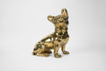 Load image into Gallery viewer, French Bulldog or "Frenchie" Dog Sculpture in Brass
