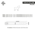Load image into Gallery viewer, Leather Dog Collar in Cloud - Swarovski, Made in Italy
