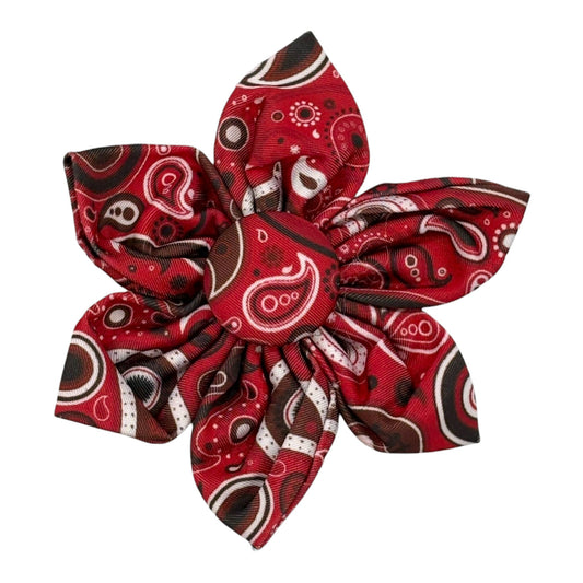 Red Paisley - Bow Tie