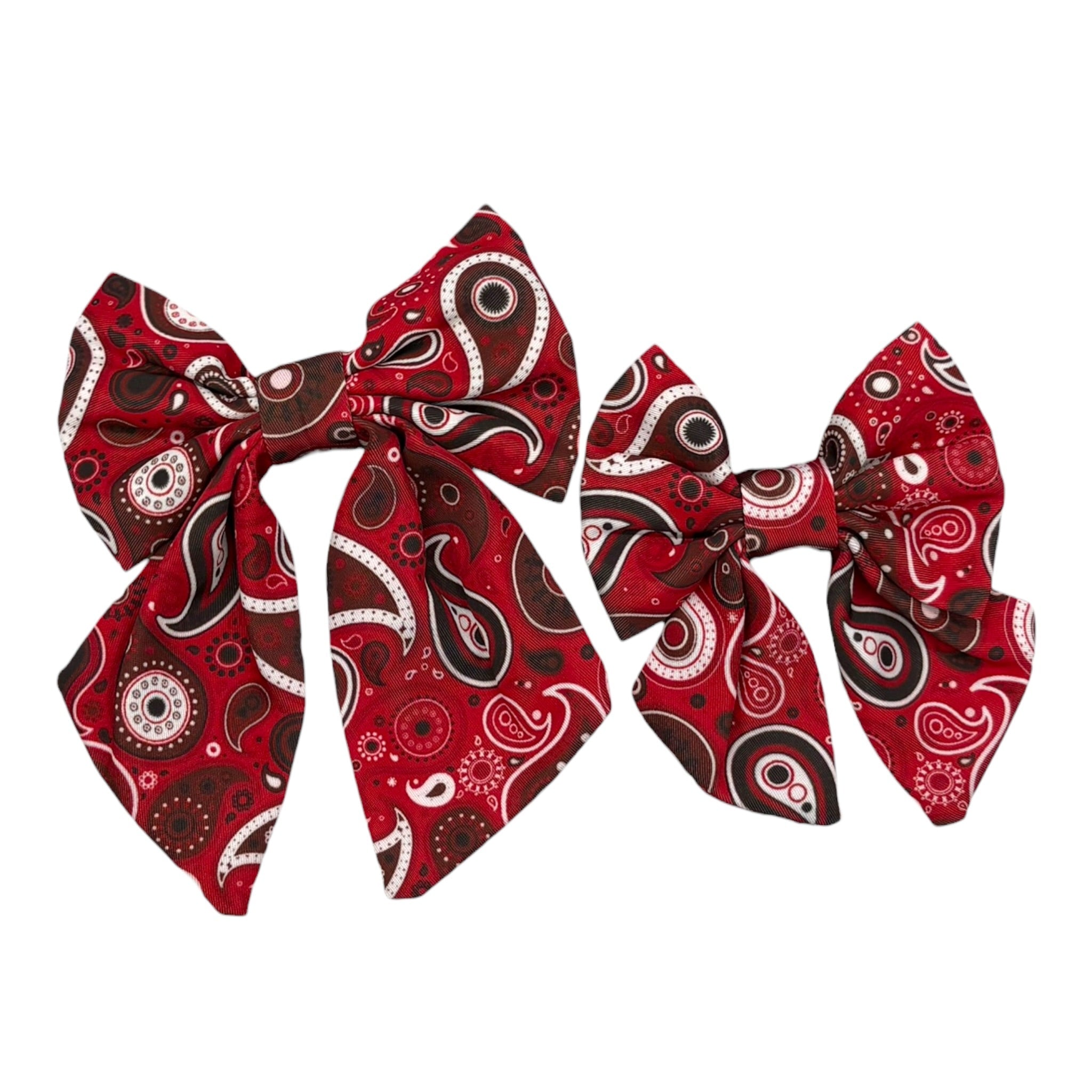 Red Paisley - Bow Tie