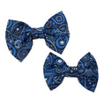 Load image into Gallery viewer, Blue Paisley - Bow Tie
