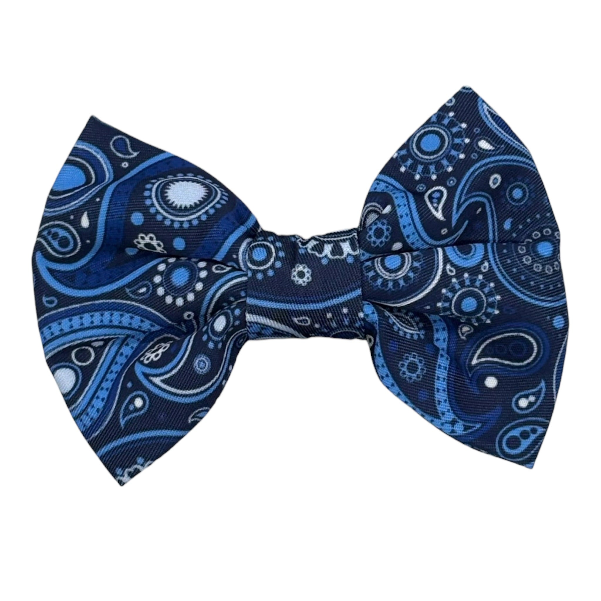 Blue Paisley - Bow Tie