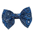 Load image into Gallery viewer, Blue Paisley - Bow Tie
