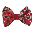 Load image into Gallery viewer, Red Paisley - Bow Tie
