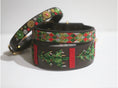 Load image into Gallery viewer, TKC Exclusive Holiday Argyle Beaded Dog Collar
