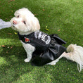 Load image into Gallery viewer, Pups of Anarchy - Faux Leather Dress

