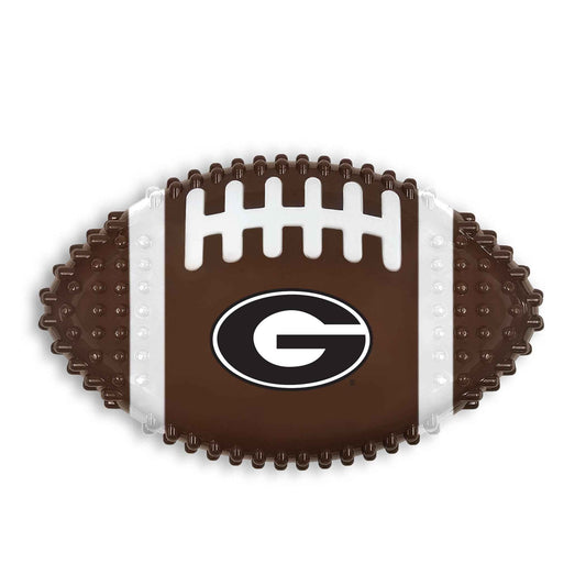 Georgia Hard Nylon Football Chew Toy