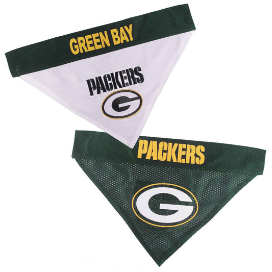 Green Bay Packers Reversible Dog Bandana