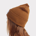 Load image into Gallery viewer, Human Logo Beanie - Caramel
