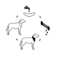 Load image into Gallery viewer, ICE BAND - Dog Cooling Bandana - Aqua
