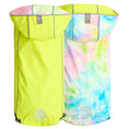 Load image into Gallery viewer, Reversible Raincoat - Neon Yellow with Tie Dye
