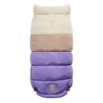 Color Block Puffer Purple