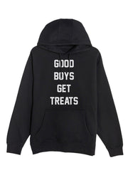 Good Boys Get Treats Hoodie | Gift for Dog Lovers | Front & Back Prints