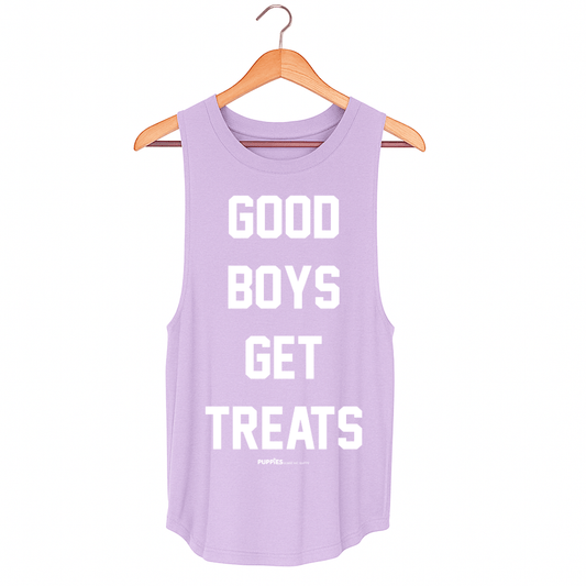 Good Boys Get Treats Women's Tank Top | Gift for Dog Moms | Made in USA