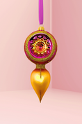 Load image into Gallery viewer, Grand Dame Glass Christmas Ornament
