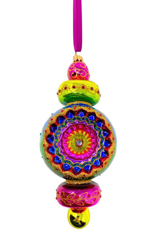 Grand Dynasty Polish Glass Ornament - Southlake Paws