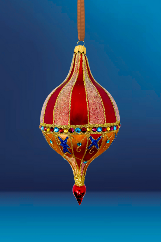 Grand Pavilion Polish Glass Bauble - Southlake Paws