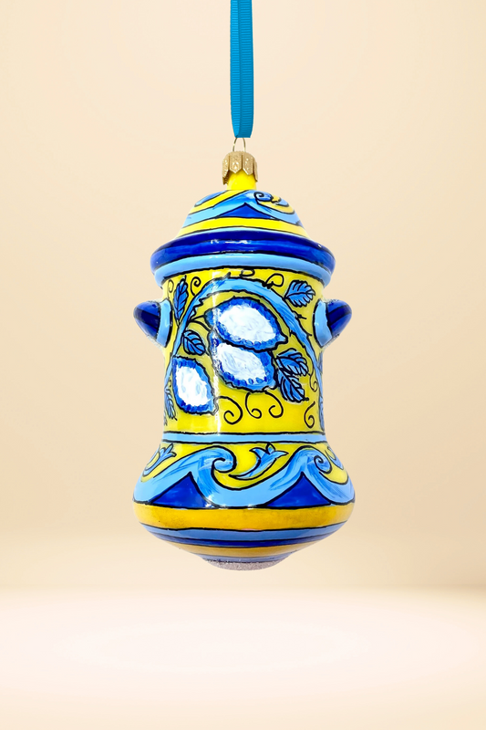 Greco Cookie Jar Polish Glass Ornament - Southlake Paws