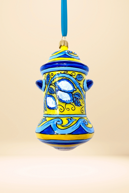 Greco Cookie Jar Polish Glass Ornament