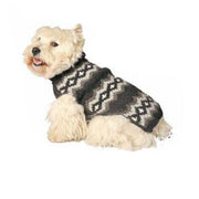 Gray Diamonds Dog Sweater