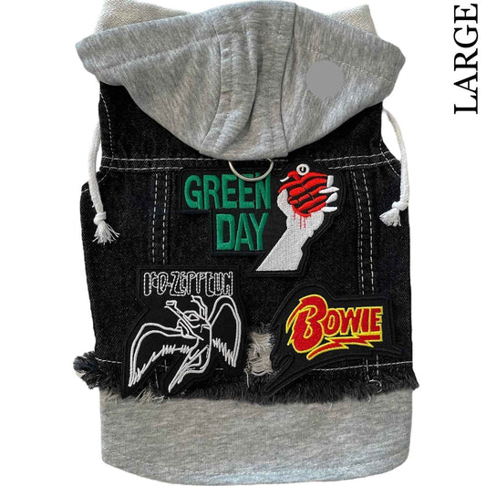 Black Rocker Hoodie - GREEN DAY