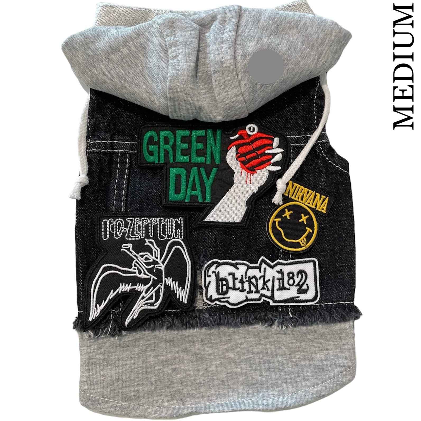 Black Rocker Hoodie - GREEN DAY