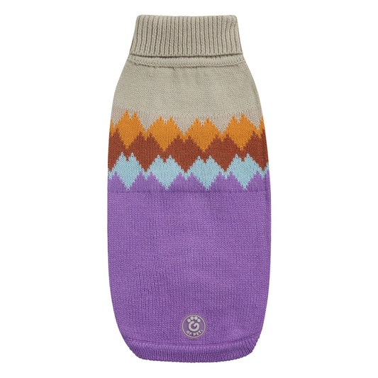 Fireside Sweater - Purple 4XL