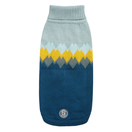 Fireside Sweater - Teal 4XL