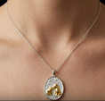 Load image into Gallery viewer, Paws of Love Pendant- 925 Sterling Silver
