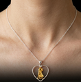 Load image into Gallery viewer, Dancing Forever Necklace - 925 Sterling Silver 18k Gold Plated
