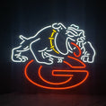 Load image into Gallery viewer, Georgia Bulldogs Uga Football Neon Signs Light
