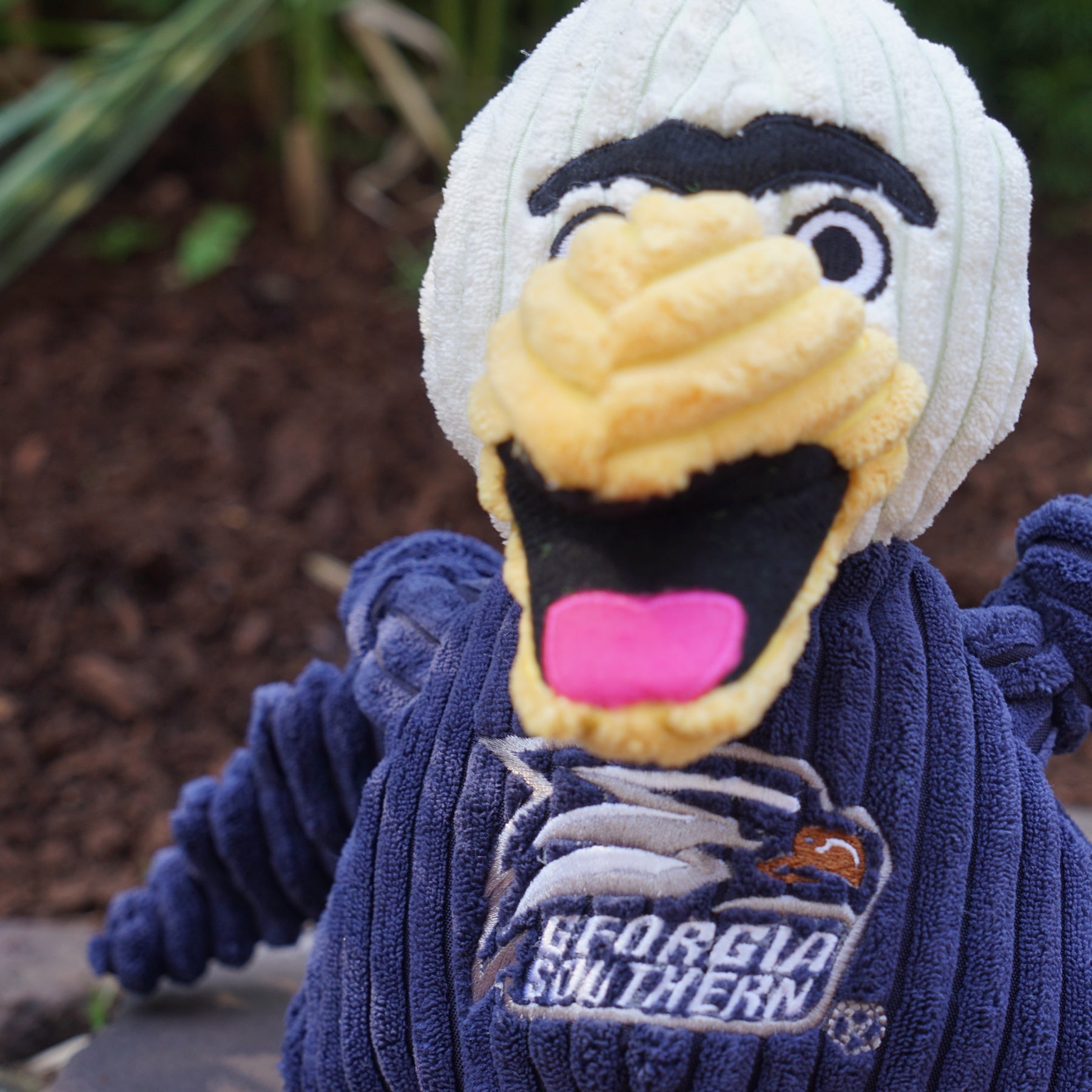 NCAA Georgia Southern University, Gus the Eagle Knottie® Plush Dog Toy - image 5
