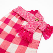 Gingham Sweater Dress