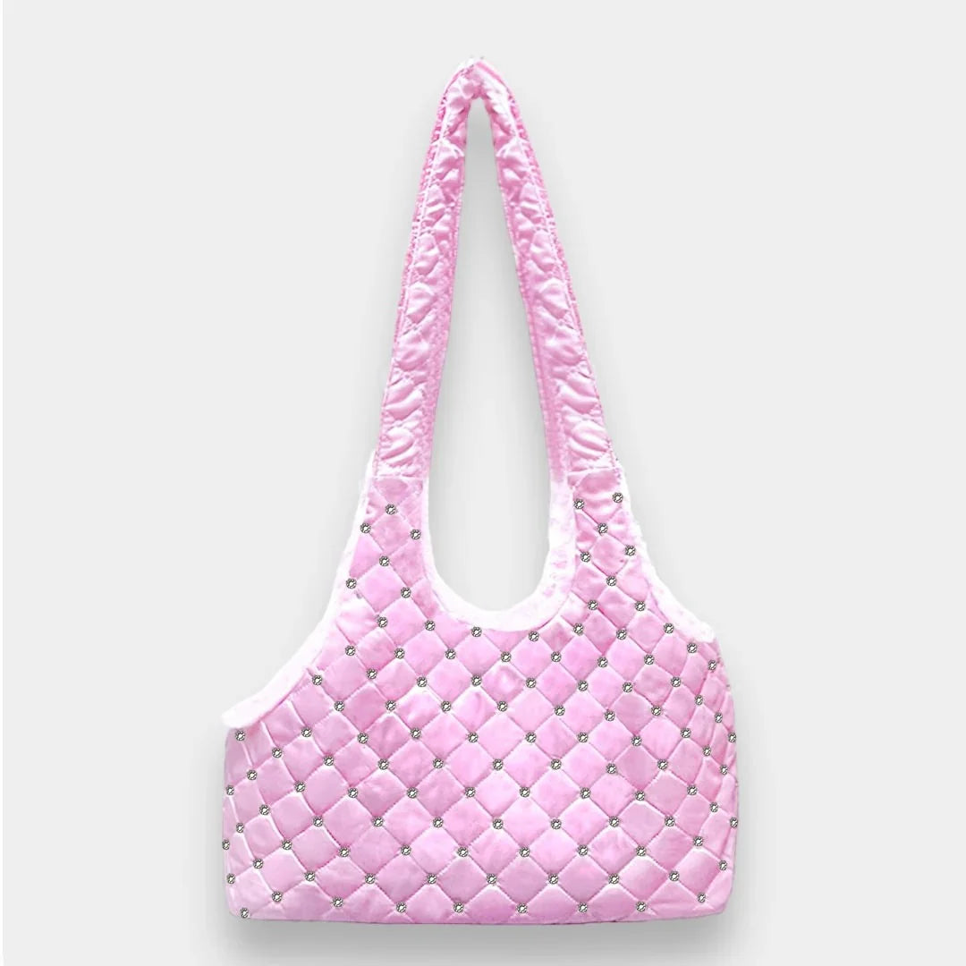 Glamour Baby Dog Carrier: Blush Pink