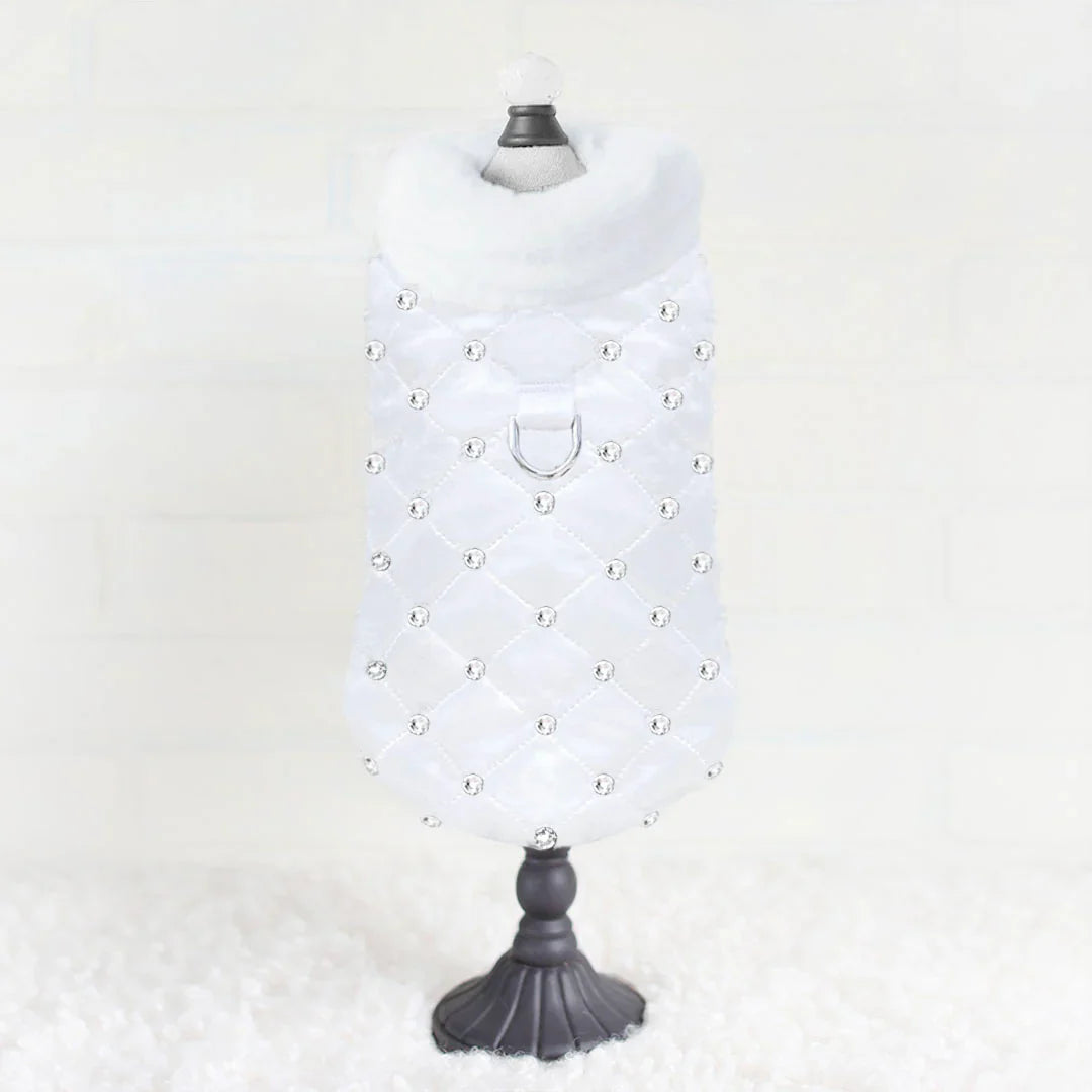 Glamour Baby Dog Coat-Snow White