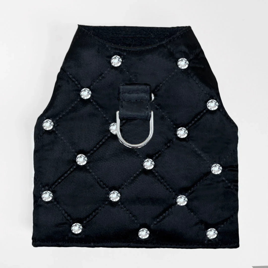 Glamour Baby Dog Harness-Caviar Black