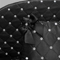 Load image into Gallery viewer, Glamour Baby Pet Bed: Caviar Black

