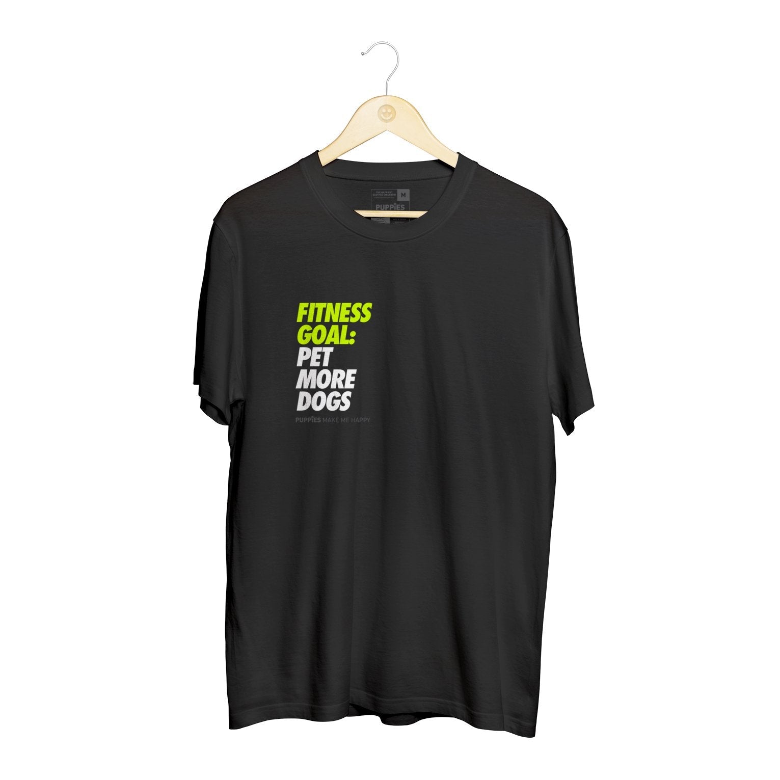 Fitness Goal: Pet More Dogs Uni-Sex Crewneck Shirt  | Gift for Dog Lovers