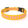 Load image into Gallery viewer, Personalized Solid Colored Side Release Collar
